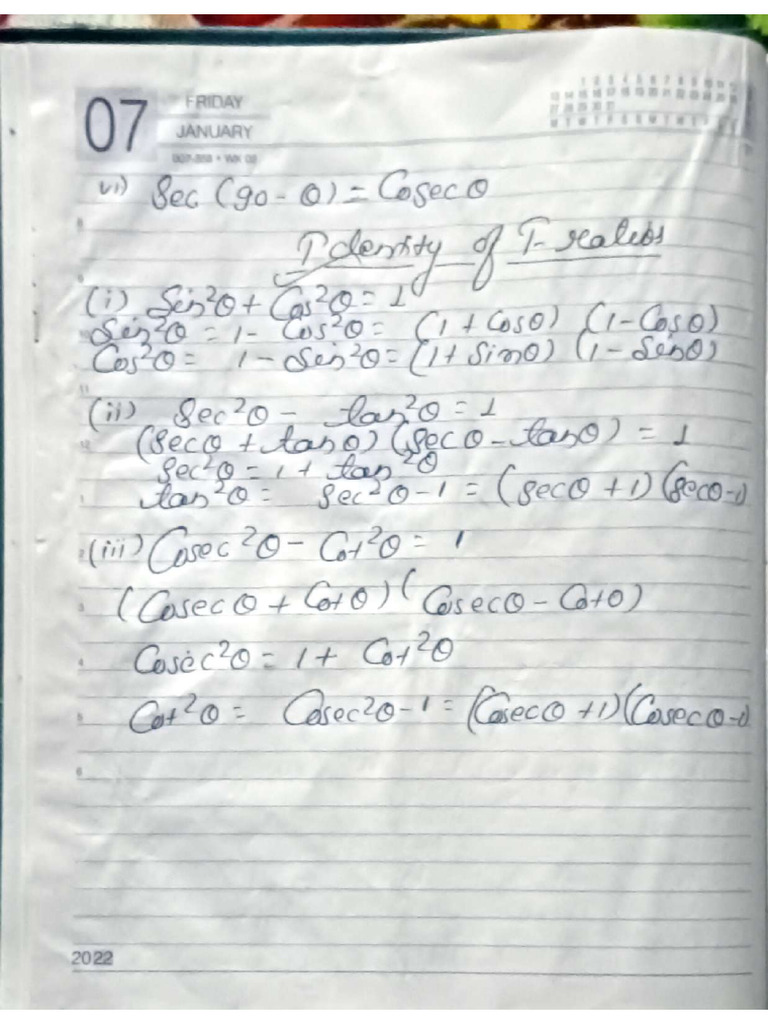 Class Notes 3 | PDF