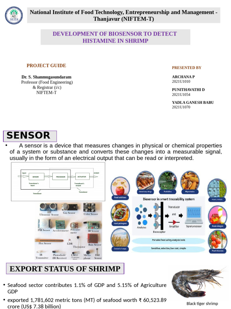 Biosenser Project PPT 1 | PDF | Biosensor | Sensor