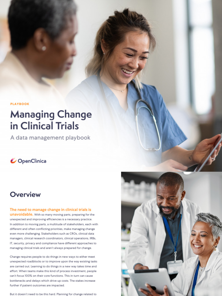 Change Management in Clinical Trials | PDF | Clinical Trial ...
