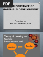 Developing Effective Teaching Materials | PDF | Cognition | Learning