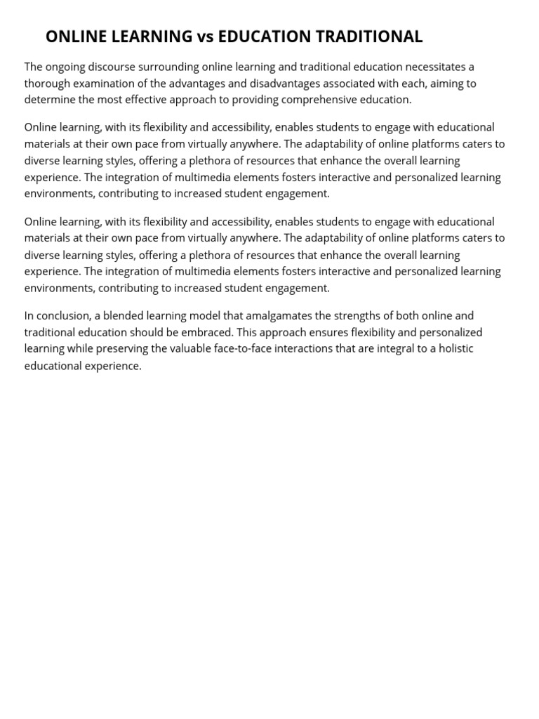 Online Learning Vs Education Traditional - 20240911 - 201228 - 0000 ...