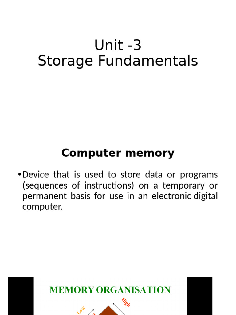 Computer Memory and Storage Types | PDF | Compact Disc | Random Access ...