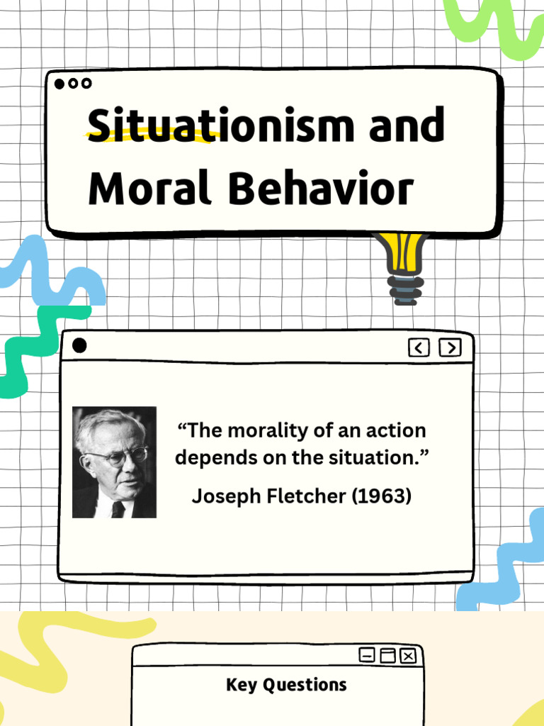 Situation Ethics and Moral Dilemmas | PDF | Morality