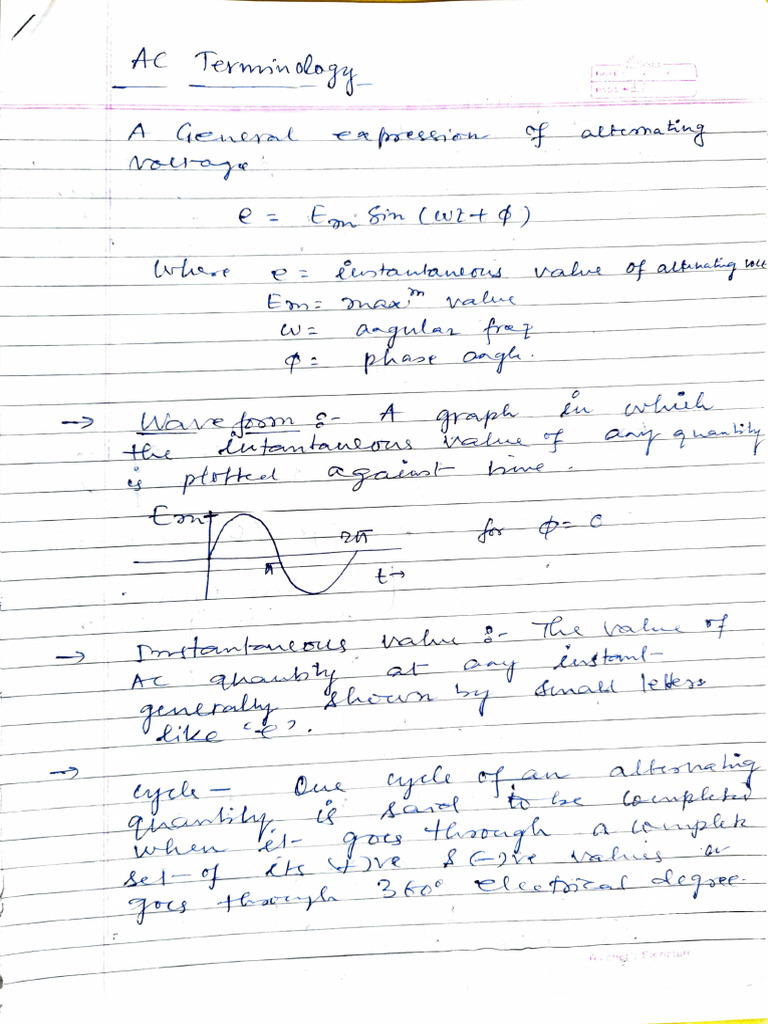FOEE Unit 2 Notes | PDF
