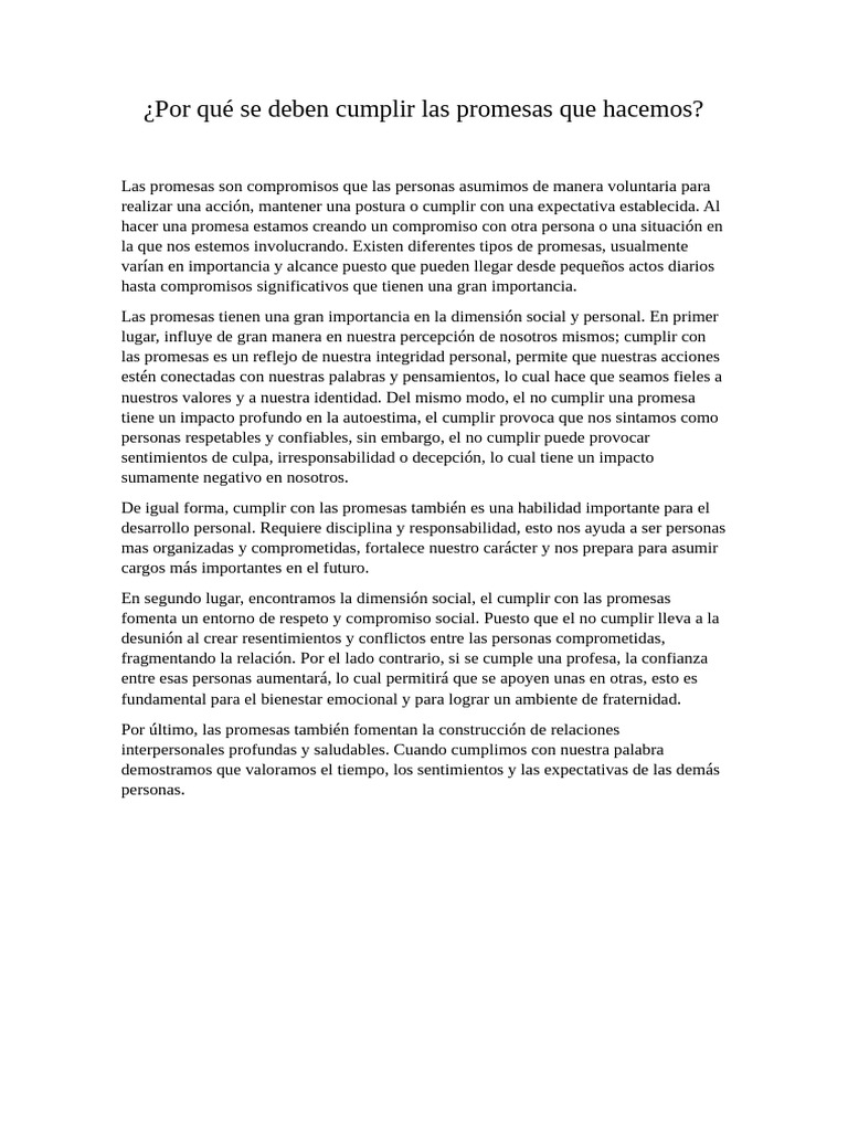 Promesas | PDF
