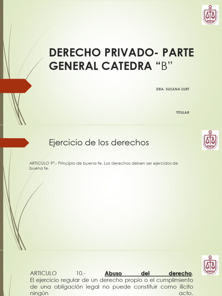 Abuso Del Derecho | PDF | Justicia | Crimen y violencia