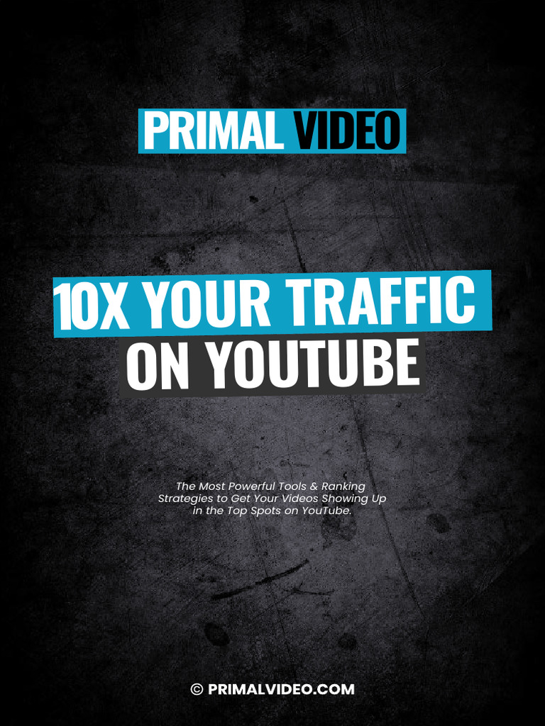 PrimalVideo YouTube Ranking Guide PDF Search Engine Optimization 
