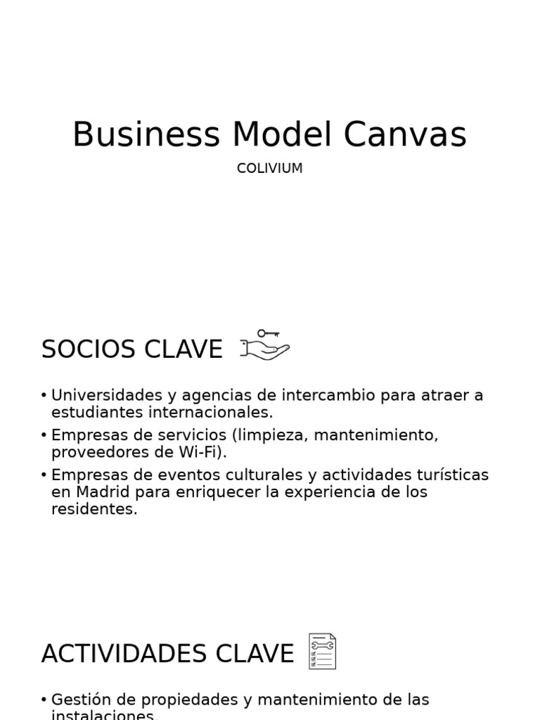 Coliving en Madrid: Modelo de Negocio | PDF | Negocios