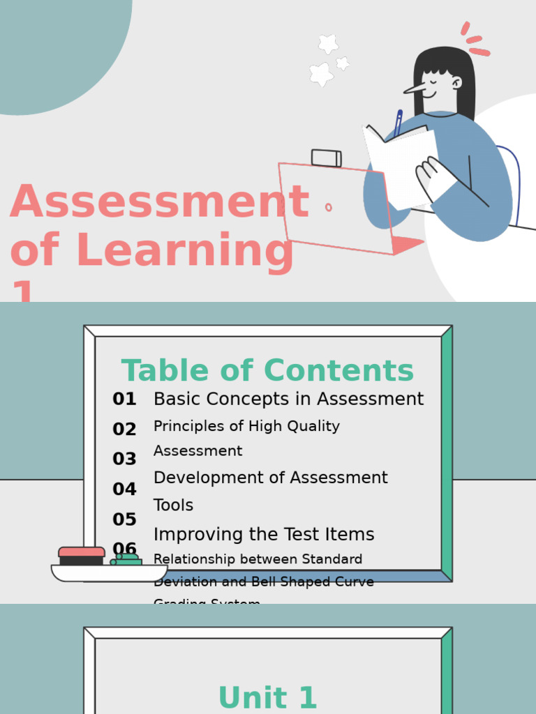 Assessment of Learning 1 101412 | PDF | Educational Assessment ...