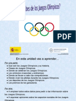 Que Sabes de Los Juegos Olimpicos 2