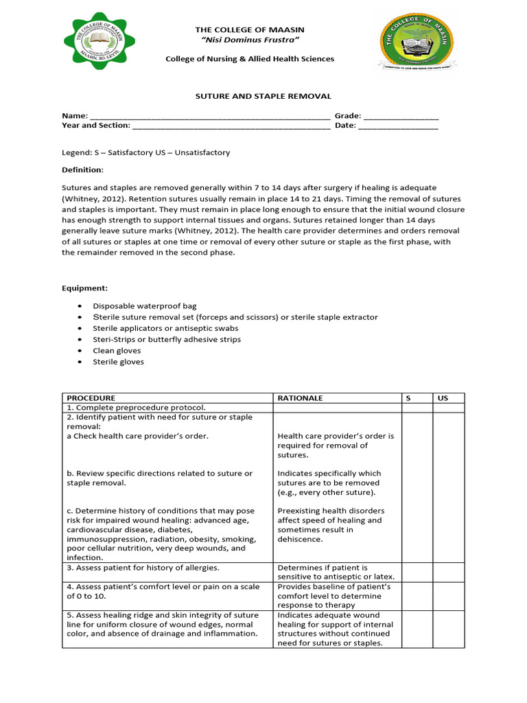 Inbound 8366334097783226453 | PDF | Surgical Suture | Wound