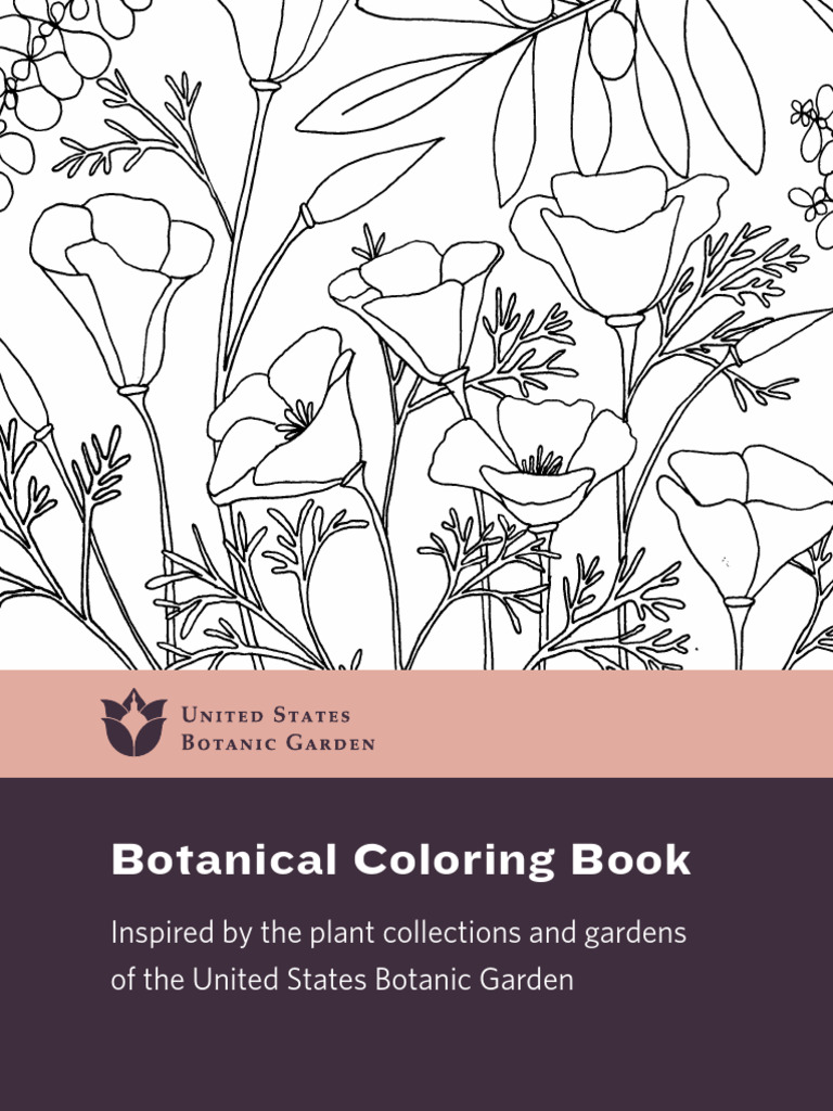 Usbotanicgarden Coloring Book PDF