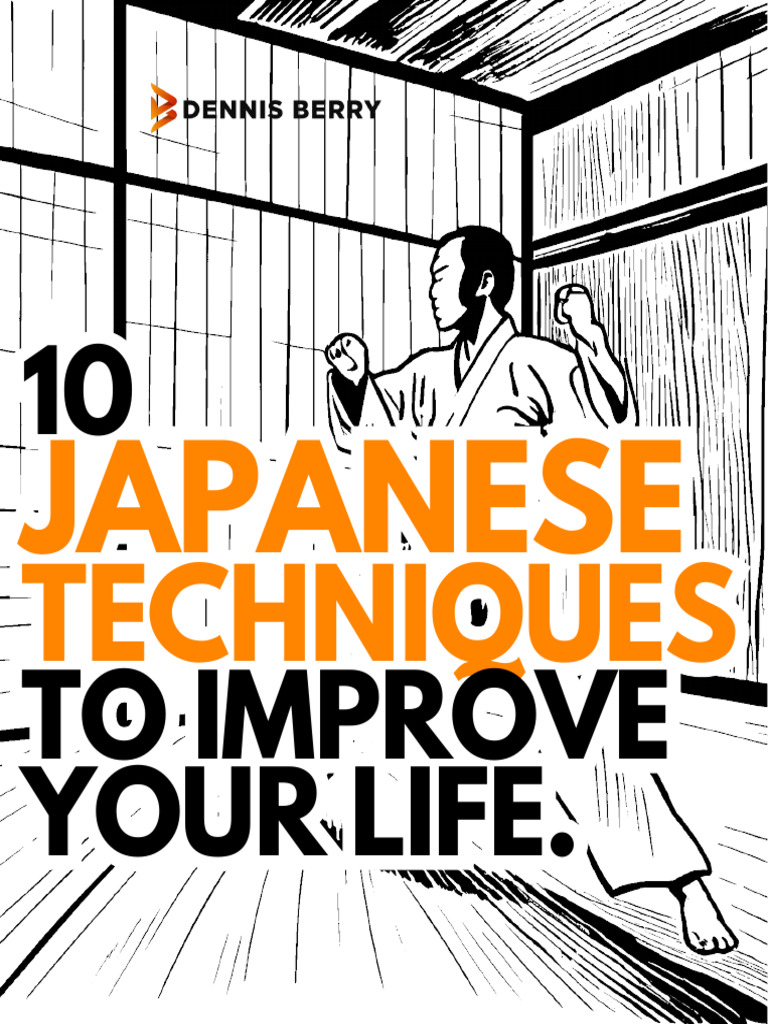 Japanese Techniques For Life Improvement Pdf