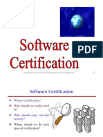 Chapter 10 Software Certification
