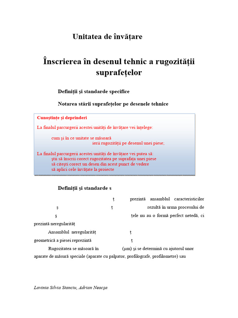 Unitatea de Invatare 1 Sem 2 | PDF