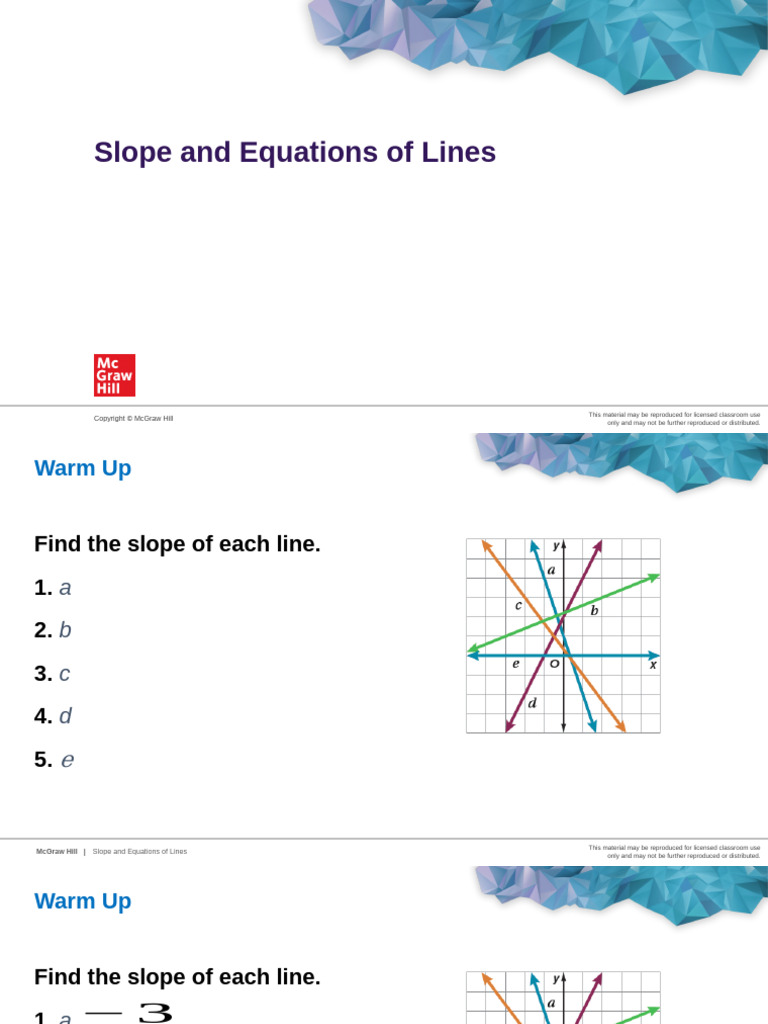 Reveal Geometery 3.8 | PDF | Line (Geometry) | Algebra