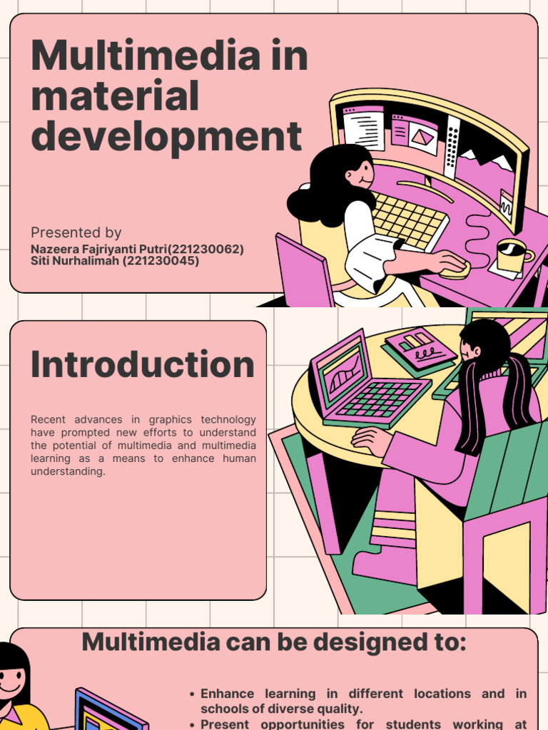 Multimedia in Material Development | PDF | Multimedia | Learning