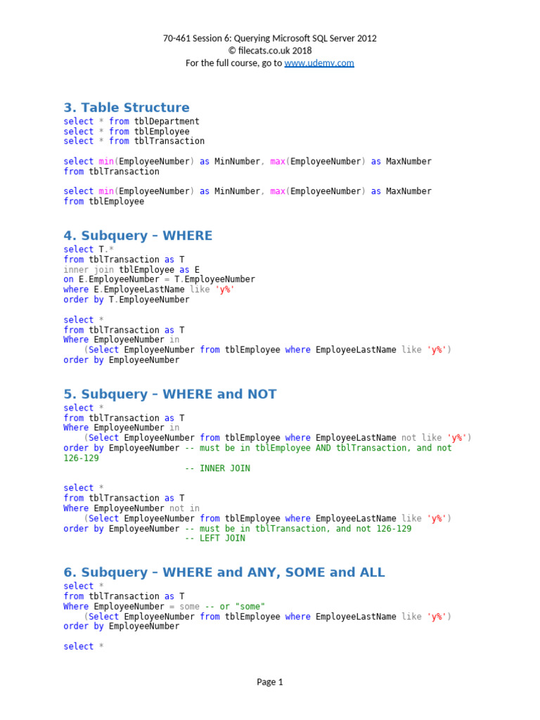 SQL Error Handling in Meeting Queries | PDF | Databases | Information ...