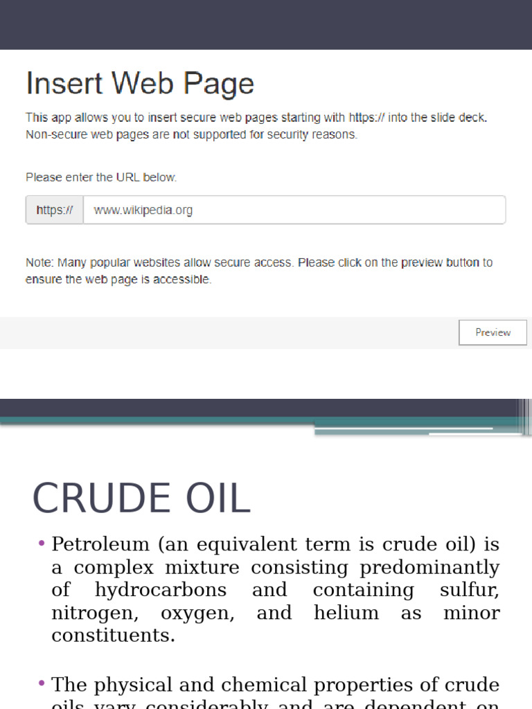 Properties of Crude Oil-01 | PDF | Petroleum | Petroleum Reservoir