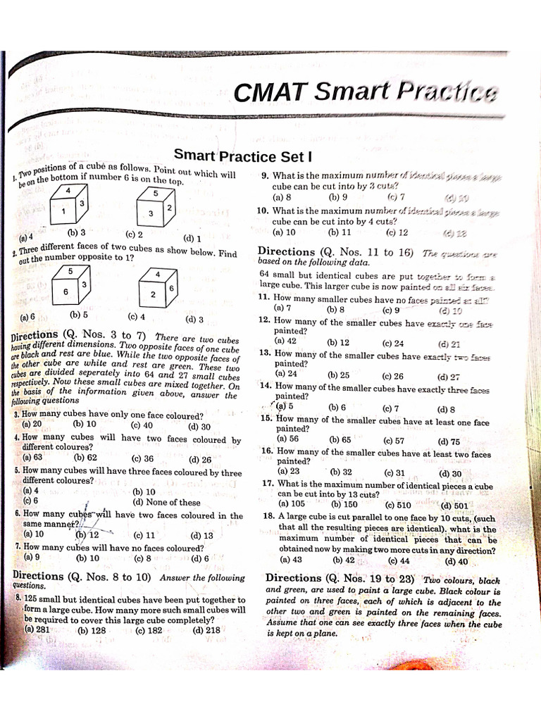 Dice and Cube | PDF