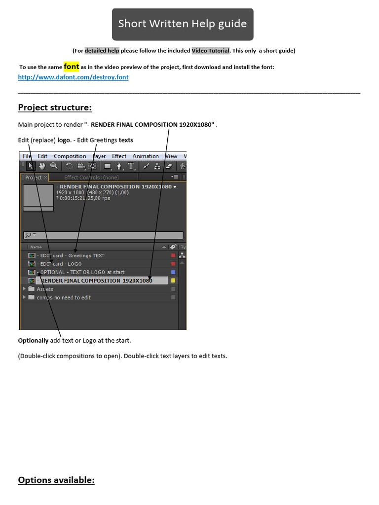 Short - Written GUIDE | PDF | Computers
