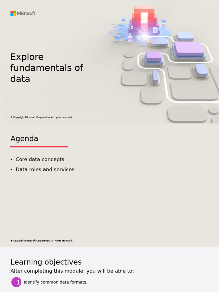 DP 900T00A ENU PowerPoint - 01 | PDF | Information Science | Data ...
