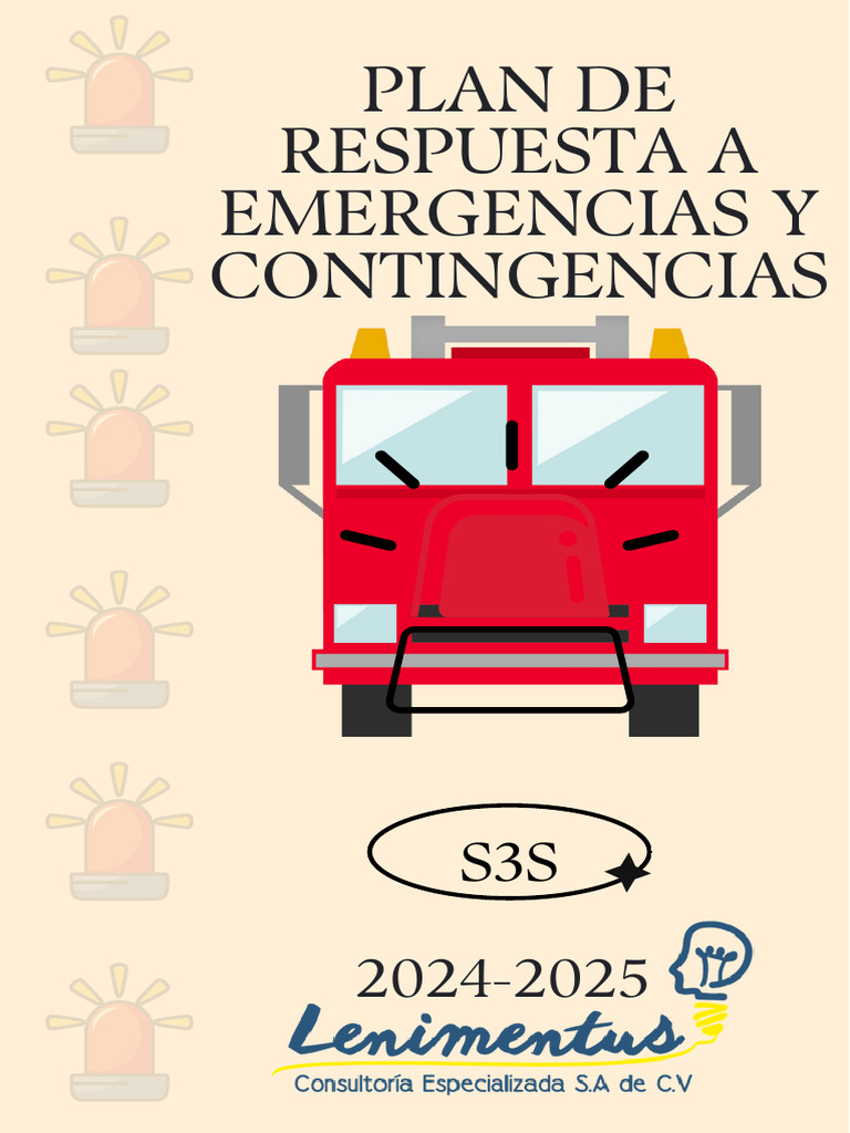 Plan de Respuesta A Emergencias y Contingencias | PDF