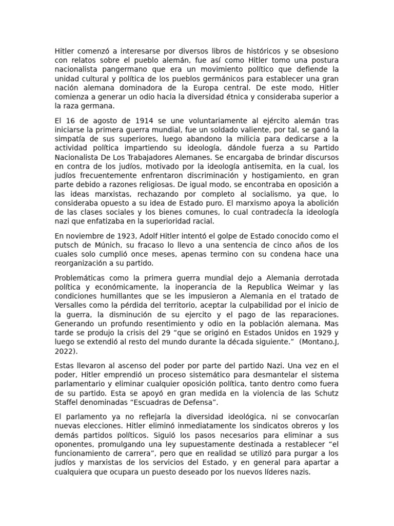 Hitler | PDF | Adolf Hitler | Alemania nazi