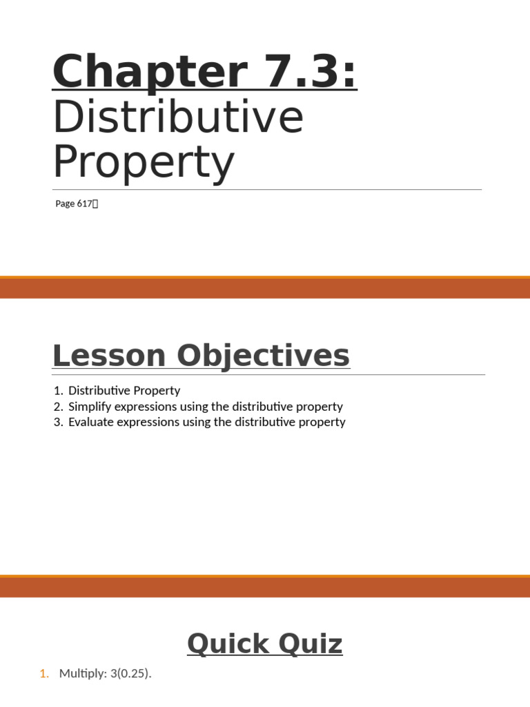 Distribution (7.3) | PDF