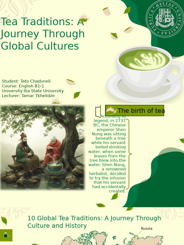 Tea Traditions A Journey Through Global Cultures | PDF | Tea | Drink