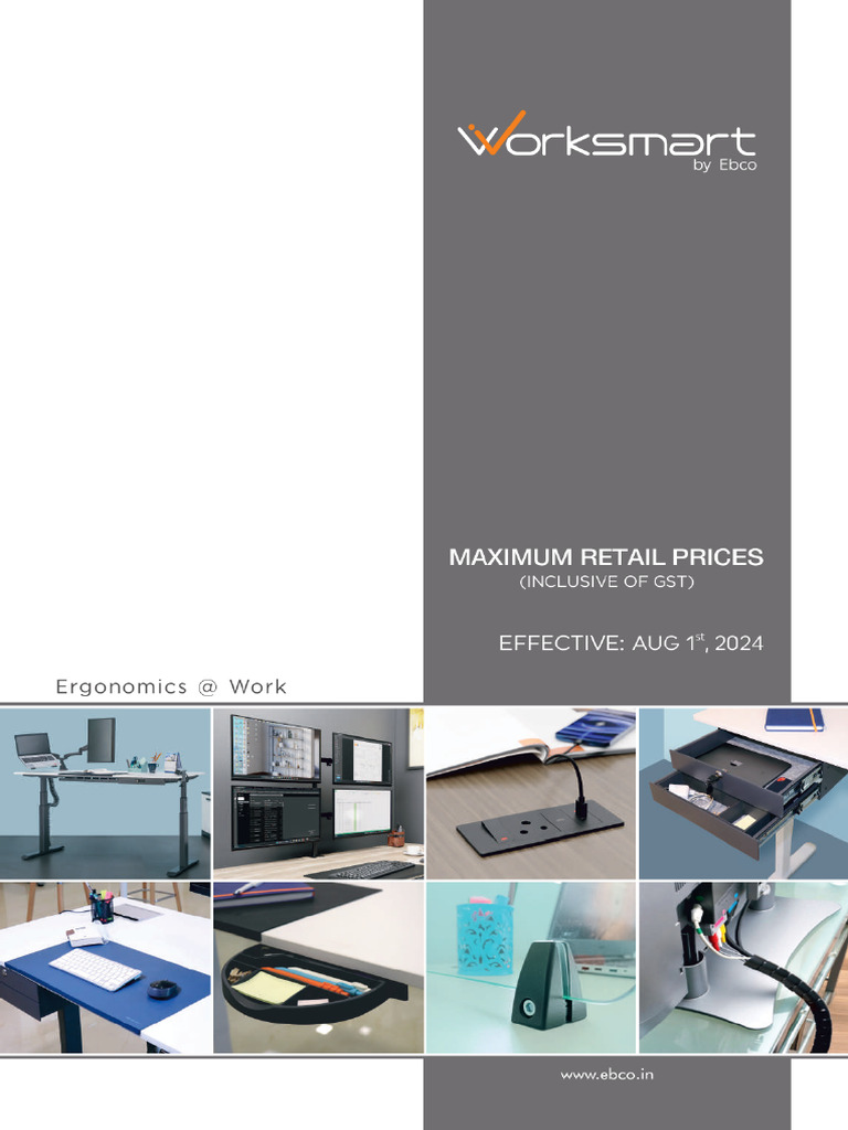 Ebco Worksmart Price List 2024 | PDF | Electrical Connector