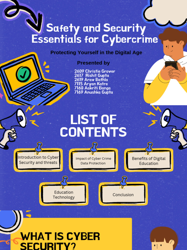 Cyber Security Essentials For Students - PPTX - 20241023 - 144327 ...