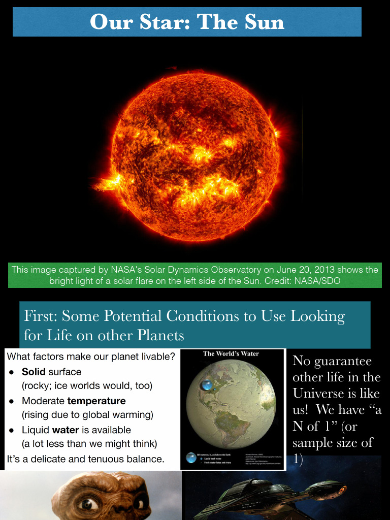 Exploring Life's Potential Beyond Earth | PDF | Sun | Nuclear Fusion