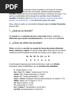 21 Acordes de Guitarra para Principiantes | PDF | Acorde (Música ...