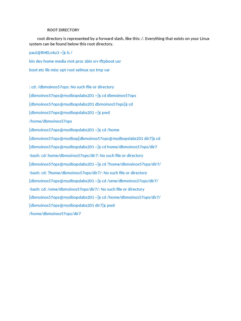 Root Directory | PDF | Computers