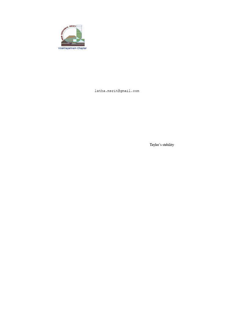 Stability Analysis of Landslides in Madikere | PDF | Landslide | Soil