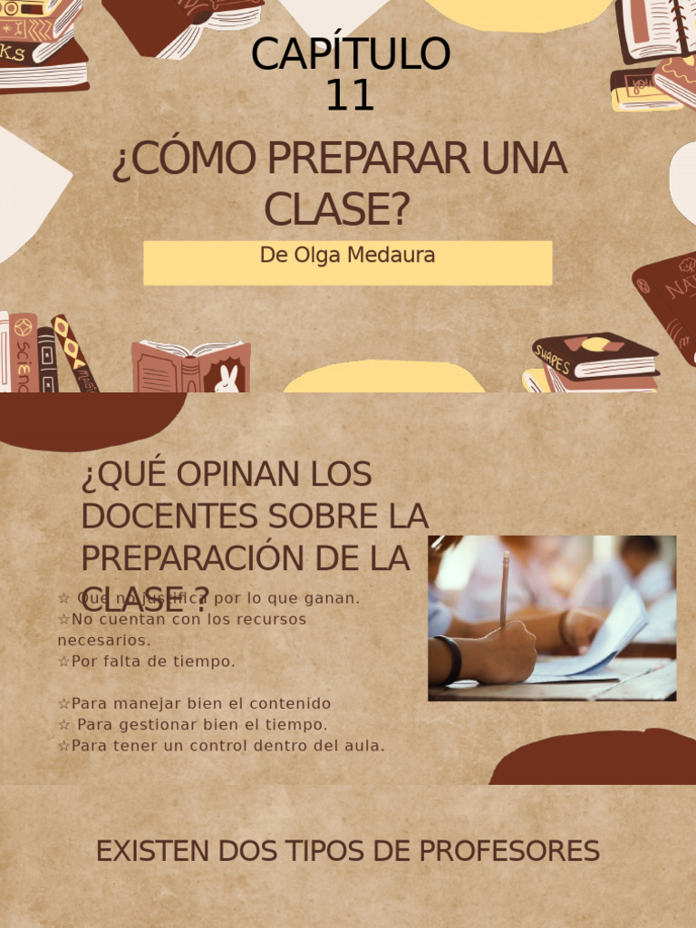 Claves para Preparar una Clase Efectiva | PDF | Relaciones personales ...
