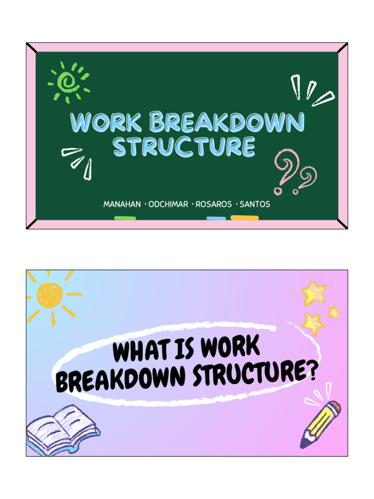 Work Breakdown Structure | PDF | Employment | Project Management