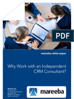 Why Work With An Independent CRM Consultant