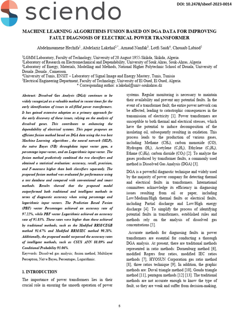 Machine Learning Algorithms Fusion Based On DGA Da | PDF | Machine ...