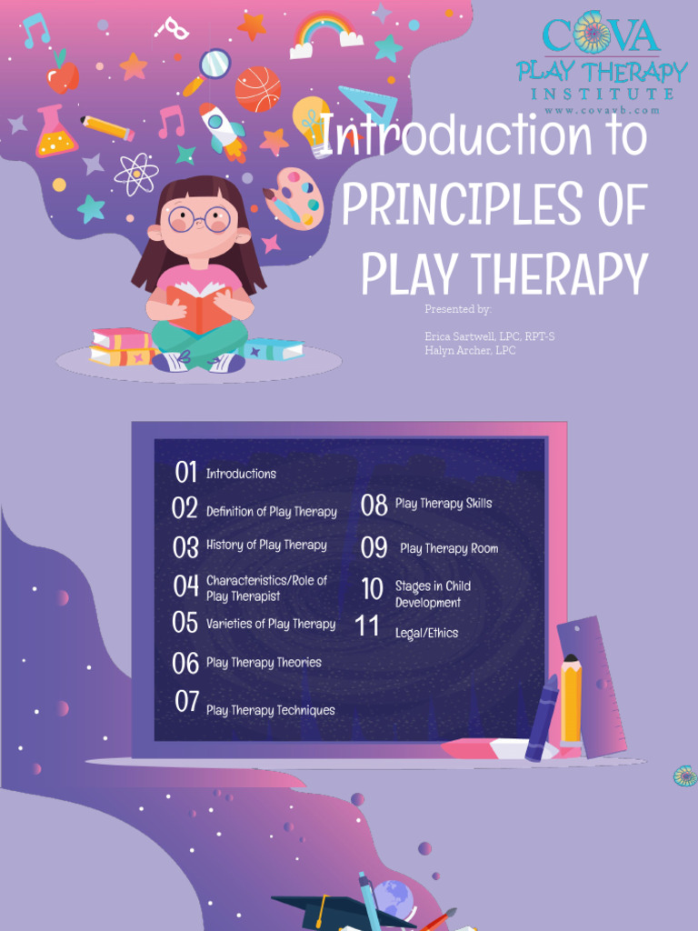 Principles of Play Therapy Overview | PDF | Psychotherapy | Play Therapy