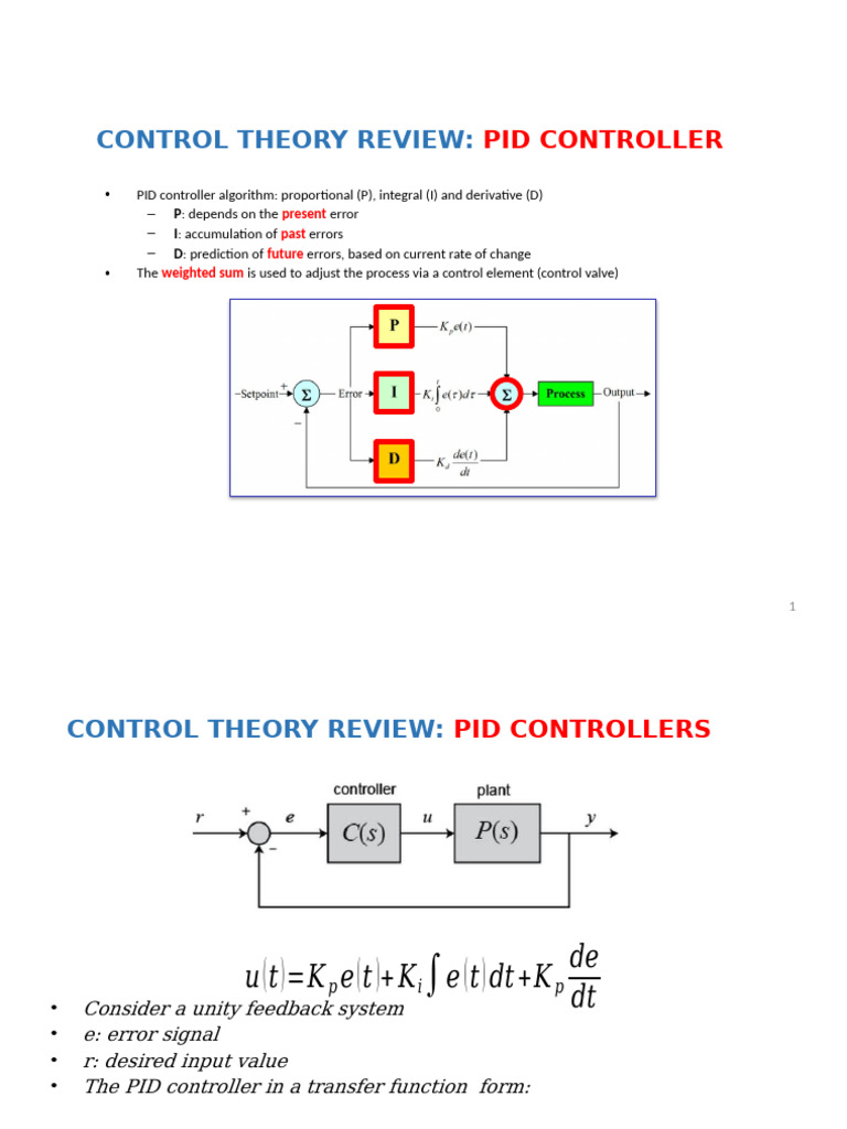 PID Controller Basics and Functions | PDF | Computers
