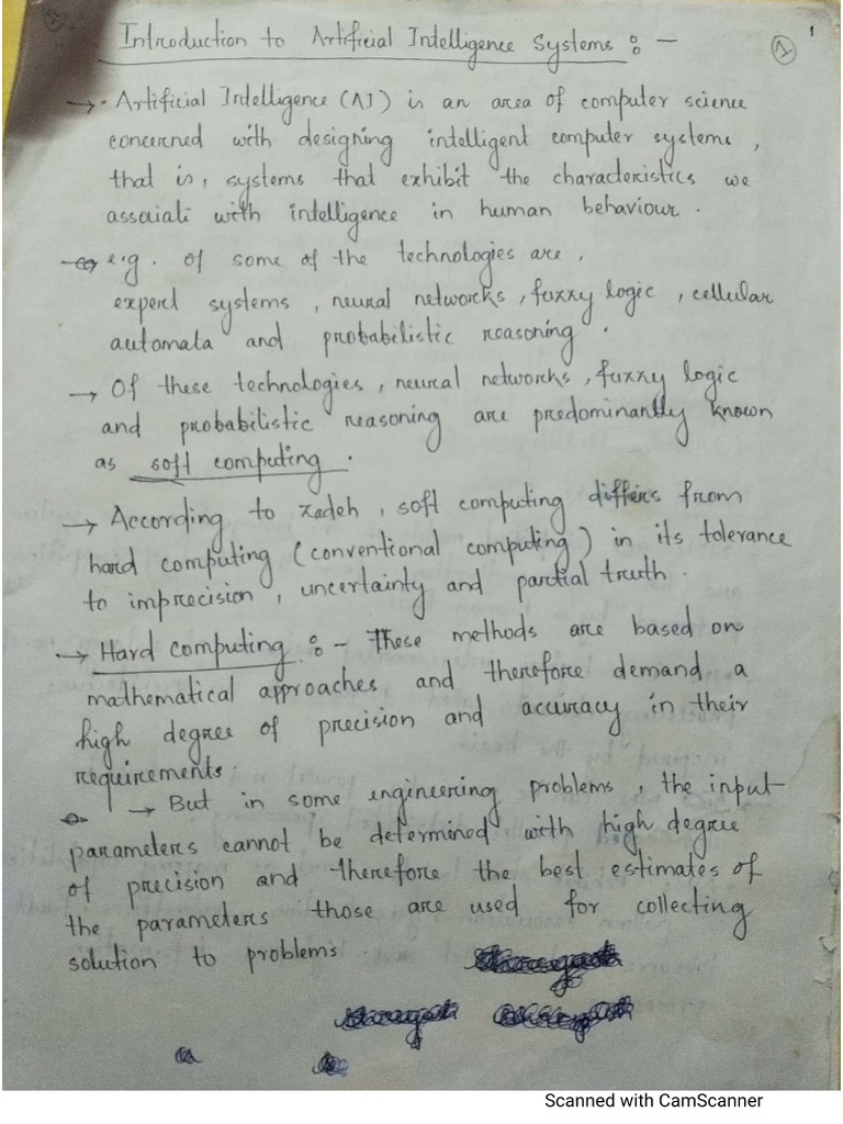 Soft Computing Module 1 Pdf