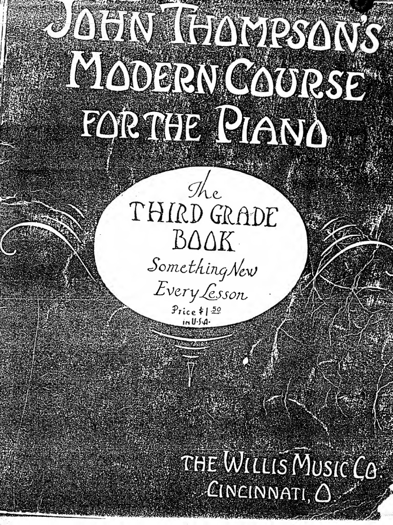 John Thompson Modern Course For Piano 3rd Grade Text | PDF