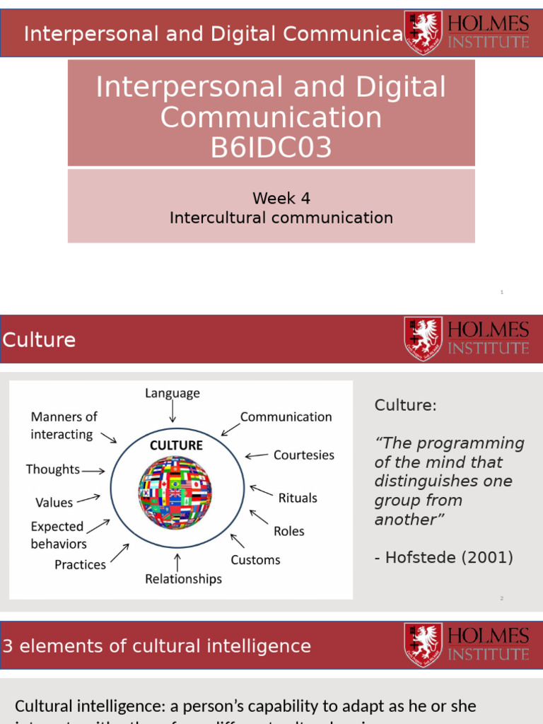 Intercultural Communication Insights | PDF | Behavioural Sciences ...