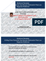 Te Gustaría Utilizar El Pensamiento y Su Poder para Obtener Éxito en Los Negocios Multinivel?