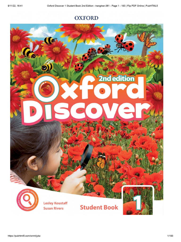 Oxford Discover 1 Student Book 2nd Edition | PDF | Digital