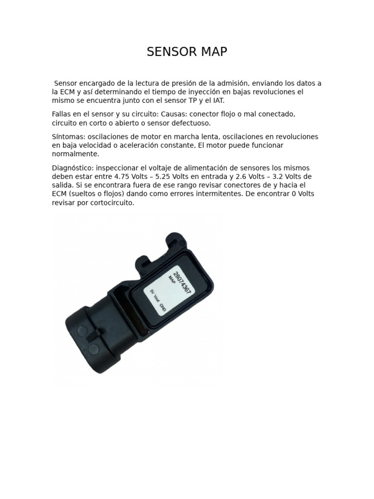 Sensor Map | PDF