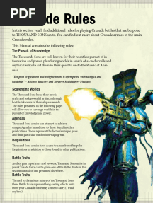 Thousand Sons Crusade Codex Updated
