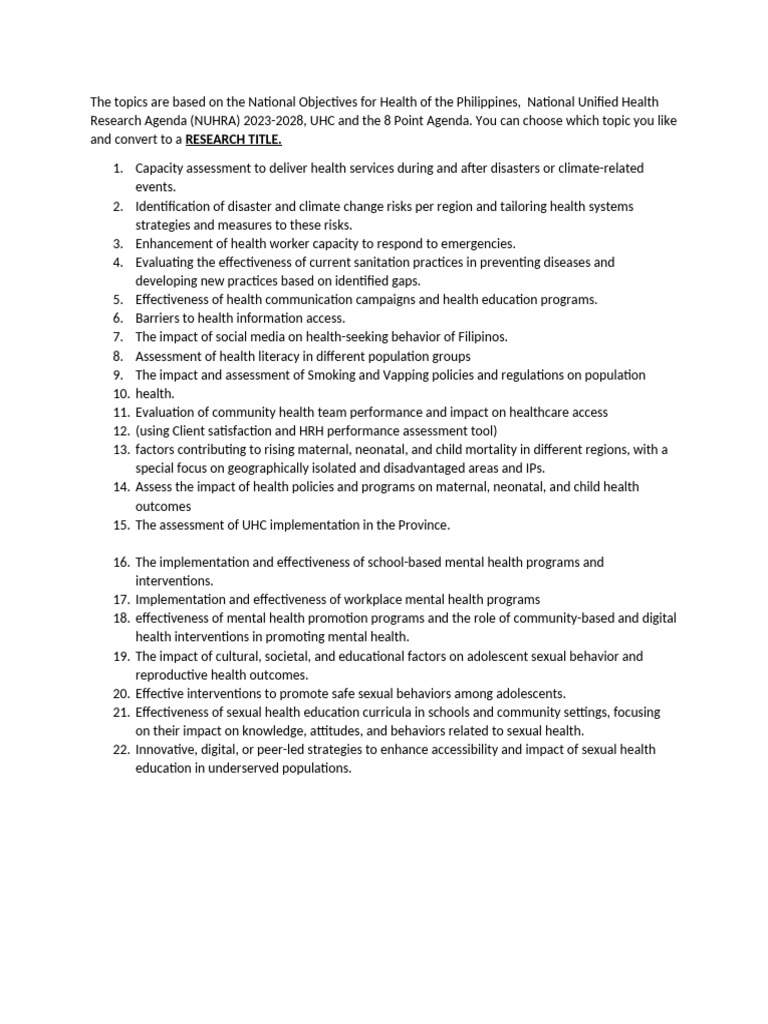 research-topics-for-nursing-2024-pdf-mental-health-health-care